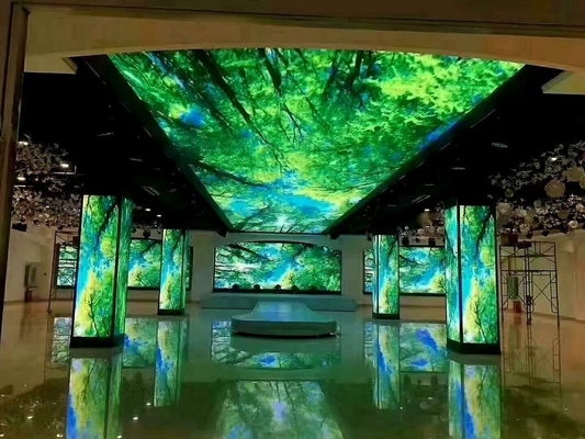Pubblicità al noleggio all'interno Display a LED a soffitto/Schermo a LED ad alta risoluzione/Pannello a LED a risparmio energetico