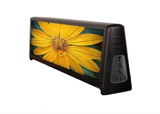 IP65 P4 Taxi Roof Full Color Car LED Logo Outdoor Advertising Screen Facile da installare