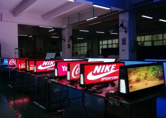 Display per tetto auto a LED a colori P6 HD, impermeabile IP65