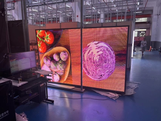P5.95 Infissi a noleggio in alluminio a fusione a stampo HD all'aperto impermeabile a colori pieni LED Display Module LED Screen