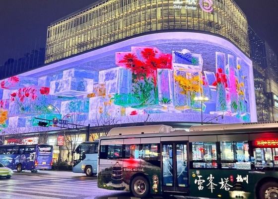 HD Rental Flexible Flicker Free P10 LED Display Box 1/4 Modalità di scansione IP67