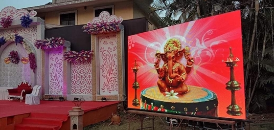 P4 Full Color Waterproof HD LED Stage Screen Noleggio Tre anni di garanzia