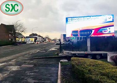 Display a LED a pieno colore a prova d'acqua per esterni P6 montato su camion 7500 Nits