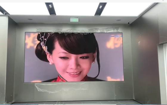Video ad alta risoluzione P2.5 Magnet Indoor LED Screen 640x480mm Armadi, 3840hz tasso di aggiornamento, servizio di fronte