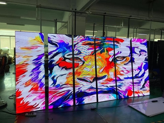 P2.5 Display LED HD a colori interni con armadio in alluminio a fusione a stampa