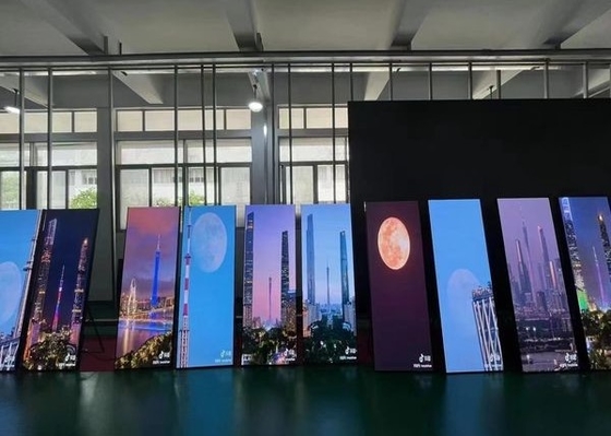 P2.5 Display LED HD a colori interni con armadio in alluminio a fusione a stampa