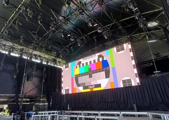 P4.81 Display LED a colori esterni ad alta definizione Epistar 1/13 Scanning For Street Commercial Center Etc.