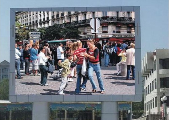 P12 Parete video HD LED impermeabile all' esterno per la pubblicità nei supermercati, Display LED DIP