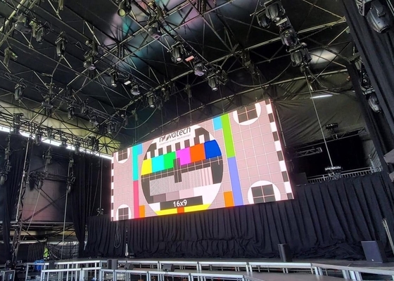 Display LED a colori esteriori statici ad alto tasso di trasmissione