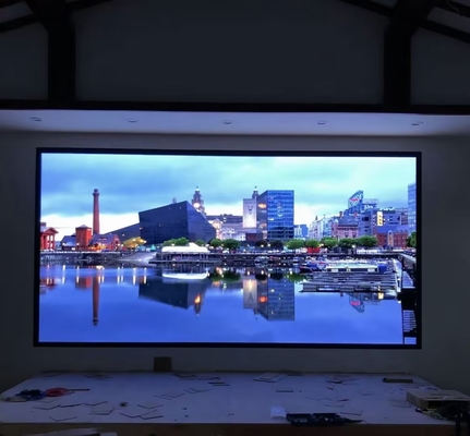 Schermo di visualizzazione dell'interno del LED del pannello di parete del pixel di colore pieno fine di alta risoluzione del passo video P1.25