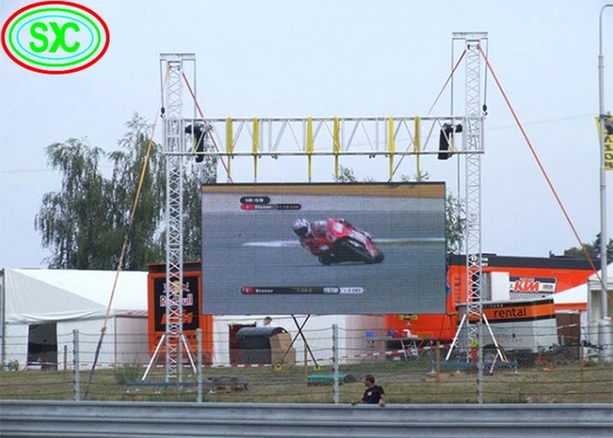 6000 Nits Outdoor Full Color LED Display P8mm HD IP65 Pixel Panel Installazione fissa