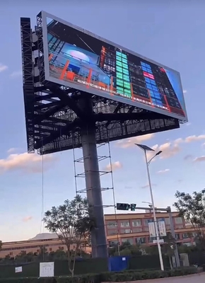 Hot Sale P10 Outdoor Hd Video Large Advertising Led Video Wall Alta Qualità 1/4 Scansione
