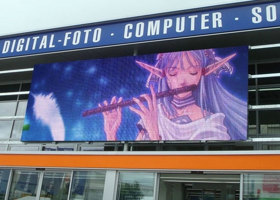 Distribuzione di schermi in alluminio a fusione a stampa/schermo fisso di alta luminosità P10 Display LED pubblicitario esterno 960*960mm