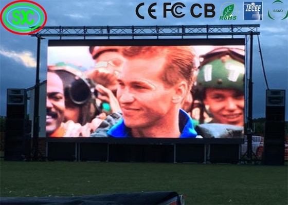 Noleggio di segnaletica digitale Informazioni LED Display Board P3.91 Outdoor Waterproof Advertising Screen