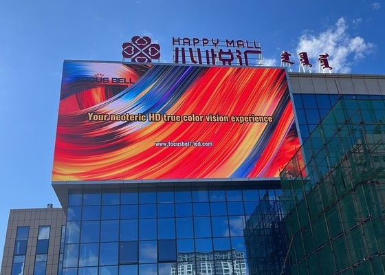 HD Giant Screen P10 Outdoor Full Color LED Display Video Wall Pubblicità commerciale