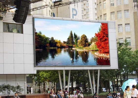 Display pubblicitario LED esterno P16 DIP a colori statici impermeabili