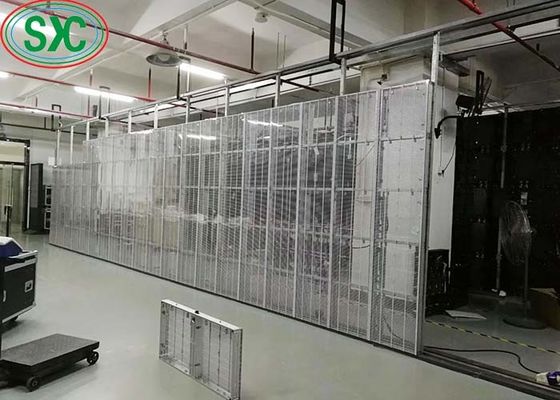 Prezzo buono Grande angolo di visione trasparente schermo a griglia a LED a colori piatti 3 anni di garanzia in linea