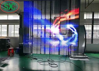 Full Color Tube Chip Transparent LED Panel SMD2121 Dimensione dello schermo personalizzabile