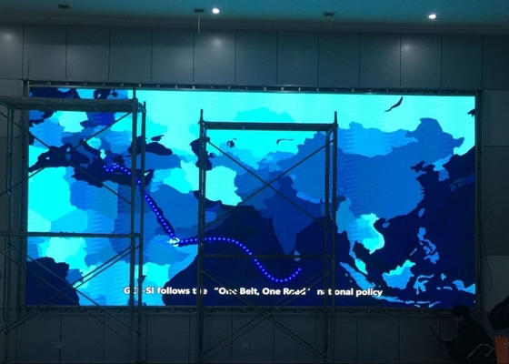 P6 Acque resistenti all'aria aperta Full Color LED Screen di noleggio Super chiaro angolo di visione