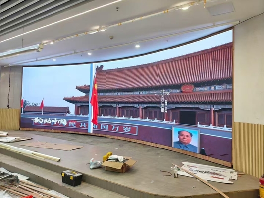 HD Fine Pitch Ultra Thin P2 Indoor Full Color Led Display Screen Per Saloni di Nozze
