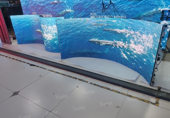 LED a colori interiori resistenti Billboard 200*150mm Modulo NOVA Sistema Epistar Chip