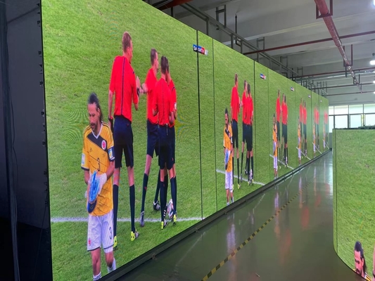 Stadio Display LED a colori per la pubblicità P6 Modulo ad alta risoluzione 192*192mm