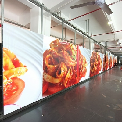 Display board indoor a LED P2,p3,p2.5 mm 3840hz tasso di aggiornamento 1200 cd luminosità RGB 3 in 1 Wifi 3G