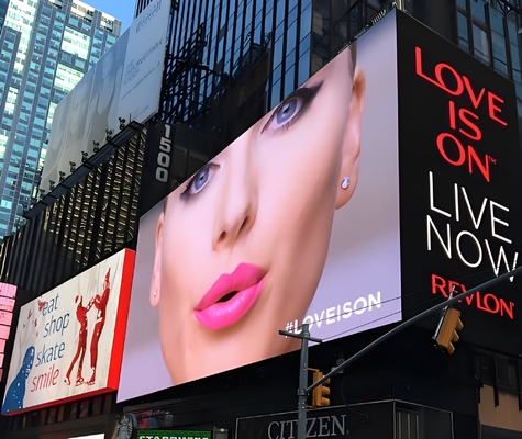 P10 Pubblicità all'aperto a colori LED Billboard Sistema di controllo Novastar Installazione fissa