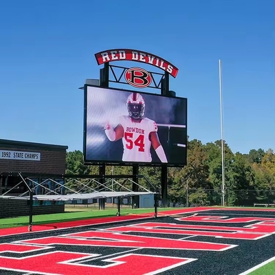 Perimetro dello stadio sportivo schermo a LED all'aperto P8 a colori pieni impermeabile