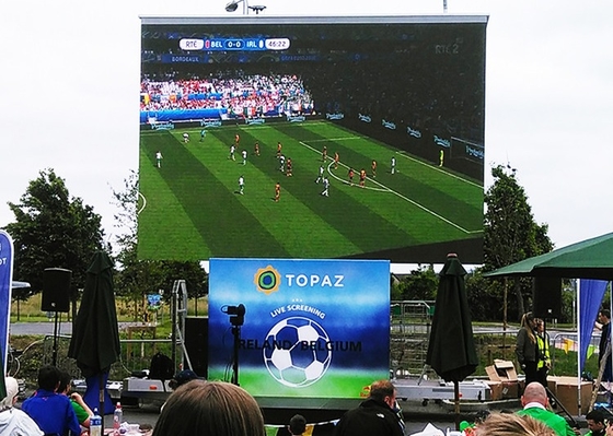 Display a colori Full Color Display Installazione a noleggio Ultra HD Alluminio leggero 1R1G1B schermo pubblicitario schermo a LED