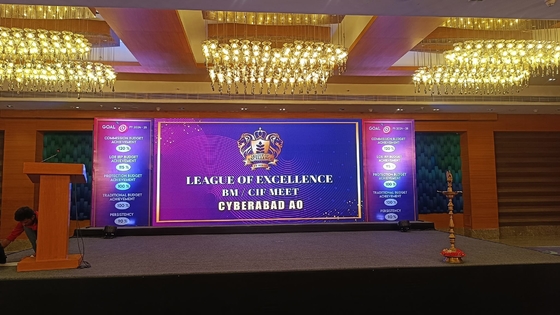P3 Indoor Led Display For Stage Video Backdrop P3 Led display screen 576x576mm, 3840hz rinfresco,1000 luminosità