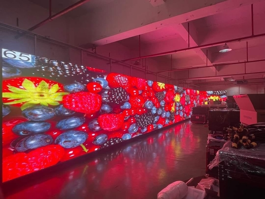 Schermo in alluminio a fusione a striscia Schermo a scatola di ferro impermeabile HD Display a LED personalizzabile P20 Video Wall