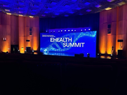 Schermo in alluminio a fusione a striscia Schermo a scatola di ferro impermeabile HD Display a LED personalizzabile P20 Video Wall