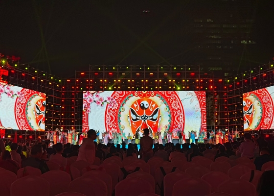 Noleggio schermo da stadio/installazione fissa HD Pubblicità all'aperto Display a LED a colori 960 x 768mm