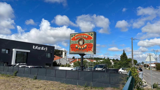 All'aperto Full Color LED Die-casting Aluminum Screen Mall Stadio Video Signage