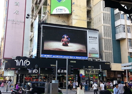 Pubblicità ad alta definizione a colori a LED Screen di noleggio / conferenza Outdoor LED Video Wall
