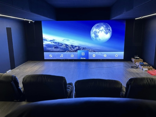 schermo curvo ultra-chiaro con elevato tasso di aggiornamento 400x300 mm schermo a LED, tre in uno a colori