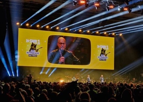 Display a LED interno P4 Full Color Stage LED Screen in alluminio 2500Nits 3 anni di garanzia
