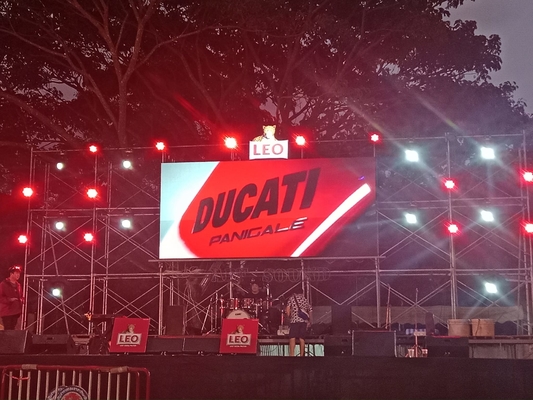 Display a LED interno P4 Full Color Stage LED Screen in alluminio 2500Nits 3 anni di garanzia