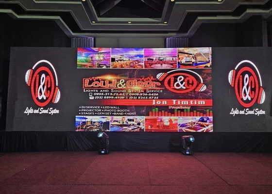 Rental Screen Die-Cast Aluminum Indoor P6 Full Color Advertising Video LED Display Cartelloni pubblicitari esterni