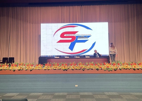 SMD2121 Indoor Full Color LED Display Diy-Cast Aluminum Screen per il palco con luminosità di 2500nits