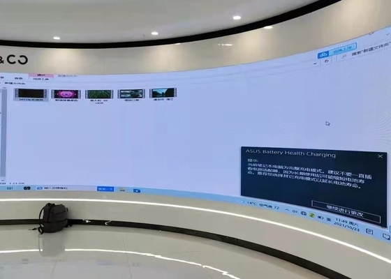 Sincronizzazione del sistema di controllo e un display a colori LED a sincronizzazione 768mm*768mm per pubblicità commerciale interna