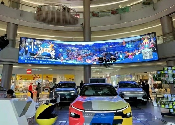 Screen di noleggio Stage LED Screen SMD RGB Full Color LED Display Module 256x128mm 1/4 Scansione