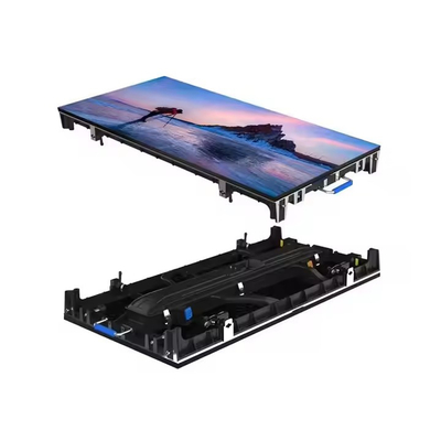Sospeso Curve Screen Rental/Fixed LED Advertising Display Stage HD Drive a corrente costante