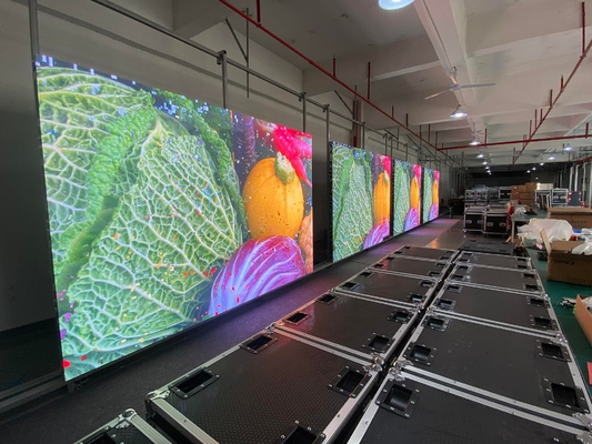Video pubblicitario Screen di noleggio P8 LED Display Billboard, Indoor Full Color LED Screen 1/4 Scan Mode