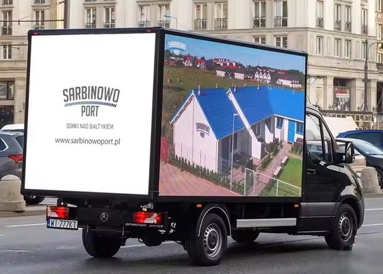 Noleggio di autocarri mobili a colori P2.6 Noleggio di schermi a LED interni Stadio HD
