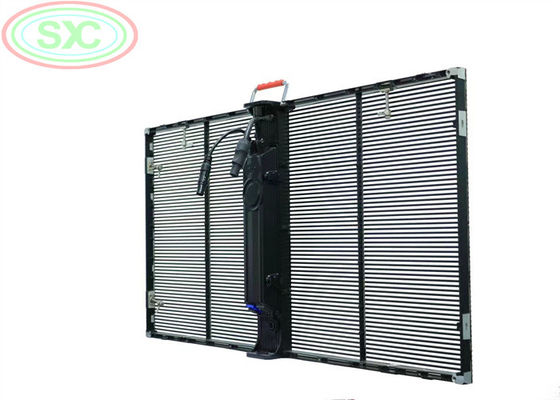 Prezzo buono schermi a LED appesi schermo a LED trasparente luminosità regolabile 1000*500MM in linea