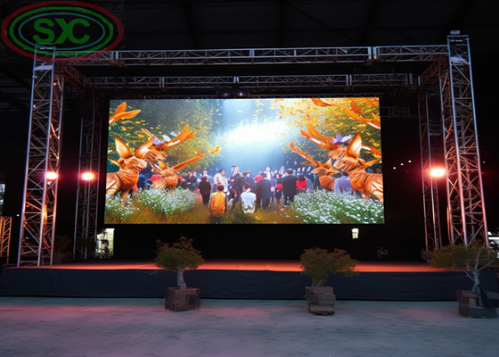 HD 4K 500*500mm Display LED a noleggio 2500cd/m2 SMD LED Screen con elevata densità di pixel