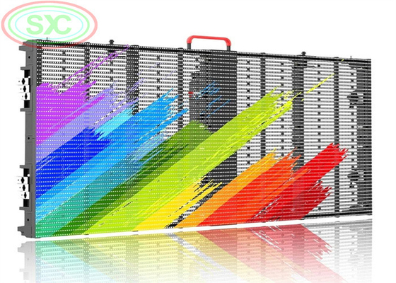 Display LED trasparente flessibile per interni ad alta risoluzione P6 di alta qualità per vetrate/pubblicità