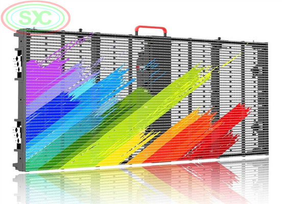 Schermo LED trasparente P3.91-7.82 500x1000mm 5000cd/m2